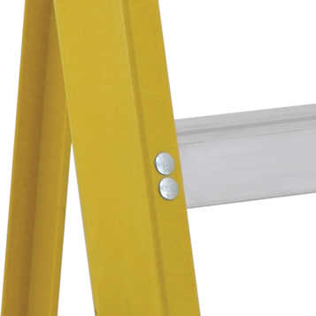 Louisville Ladder 8 ft. Fiberglass Step Ladder, Type I, 250 lbs. Load Capacity, FS2008