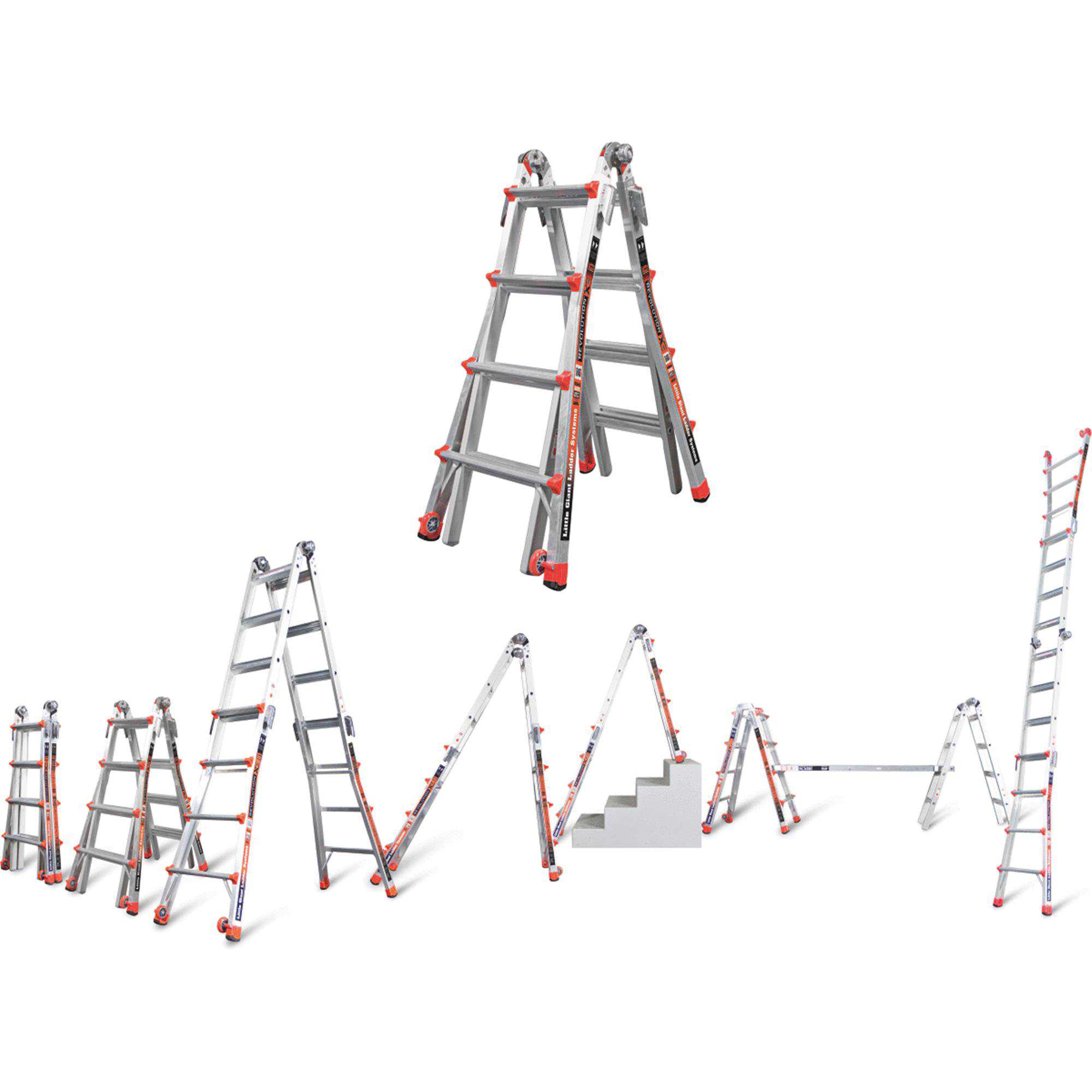 Little Giant Revolution Type IA Aluminum Telescoping Ladder