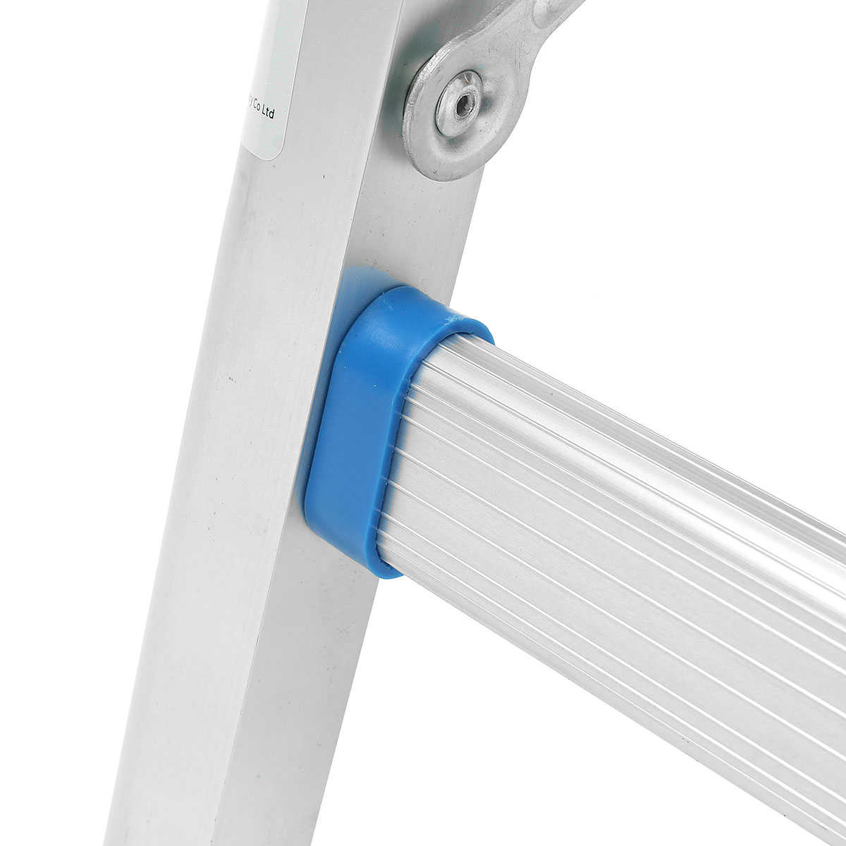 Aimeeli 2 Step Aluminum Folding Ladder Platform Work Stool 330lbs/150kg Load Capacity Safe