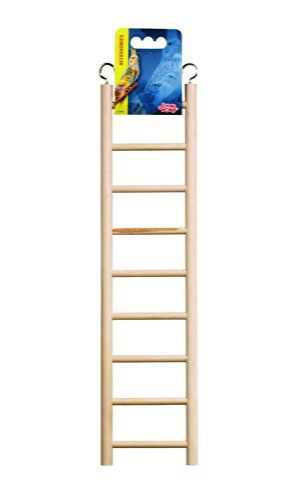 Living World Wood Ladders for Bird Cages 15' High - 9 Step Ladder - Pack of 2