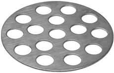 FLAT STRAINER STAINLESS STEEL 1 1/2 IN