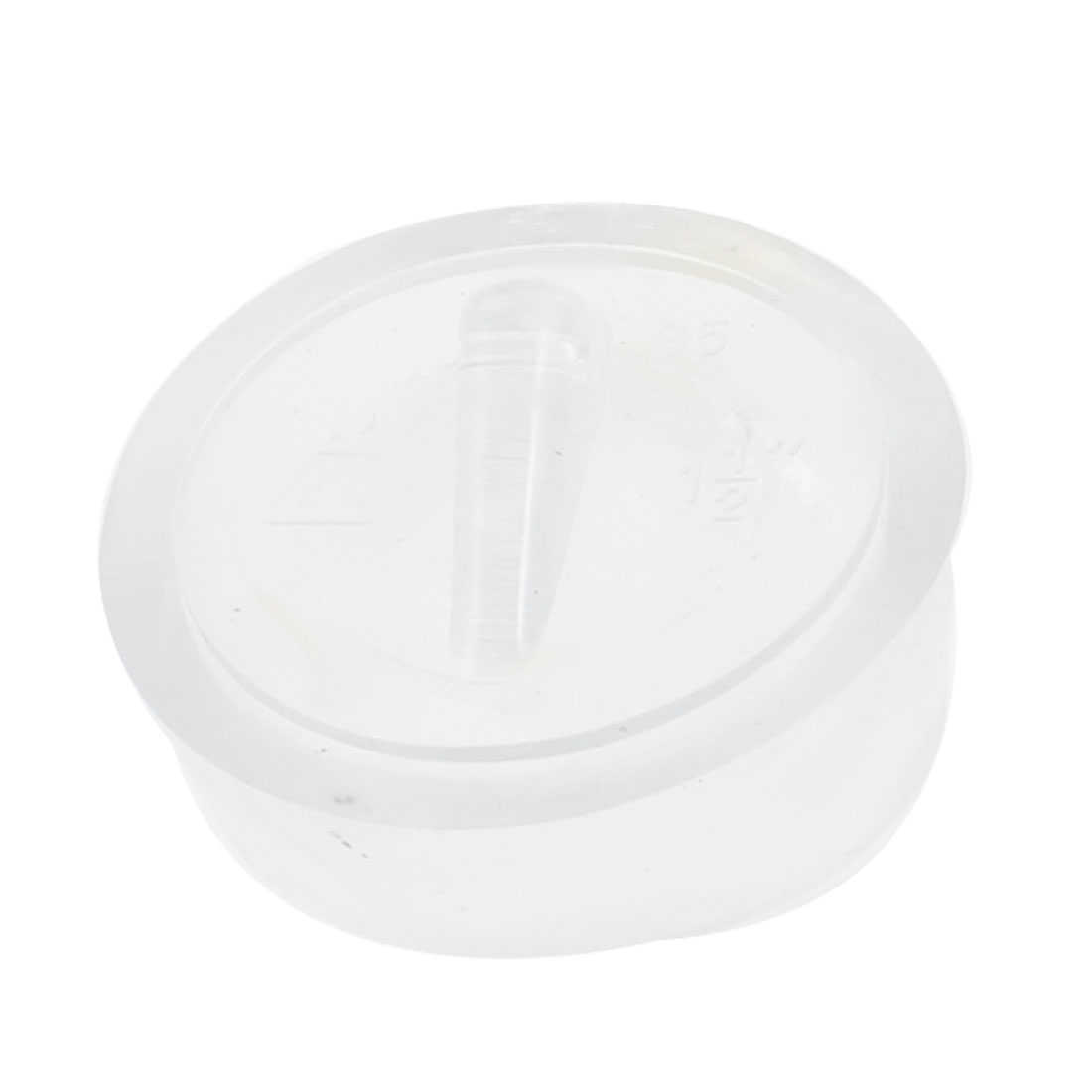 33mm Dia Clear Blue Rubber Sink Plug Garbage Disposal Stopper