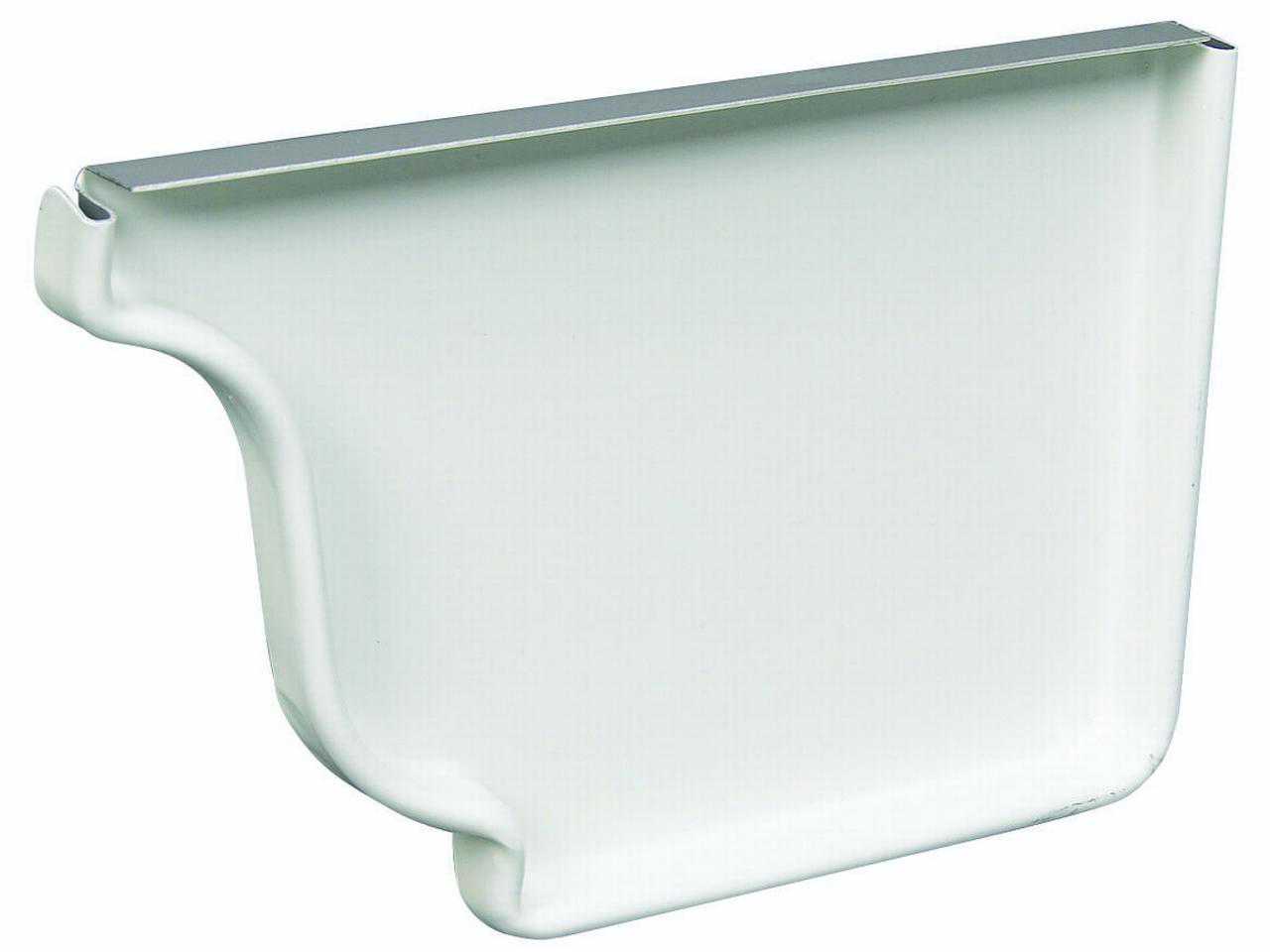 Amerimax 27006 Right Hand Gutter End Cap, For Use With 5 in K Style Gutter System