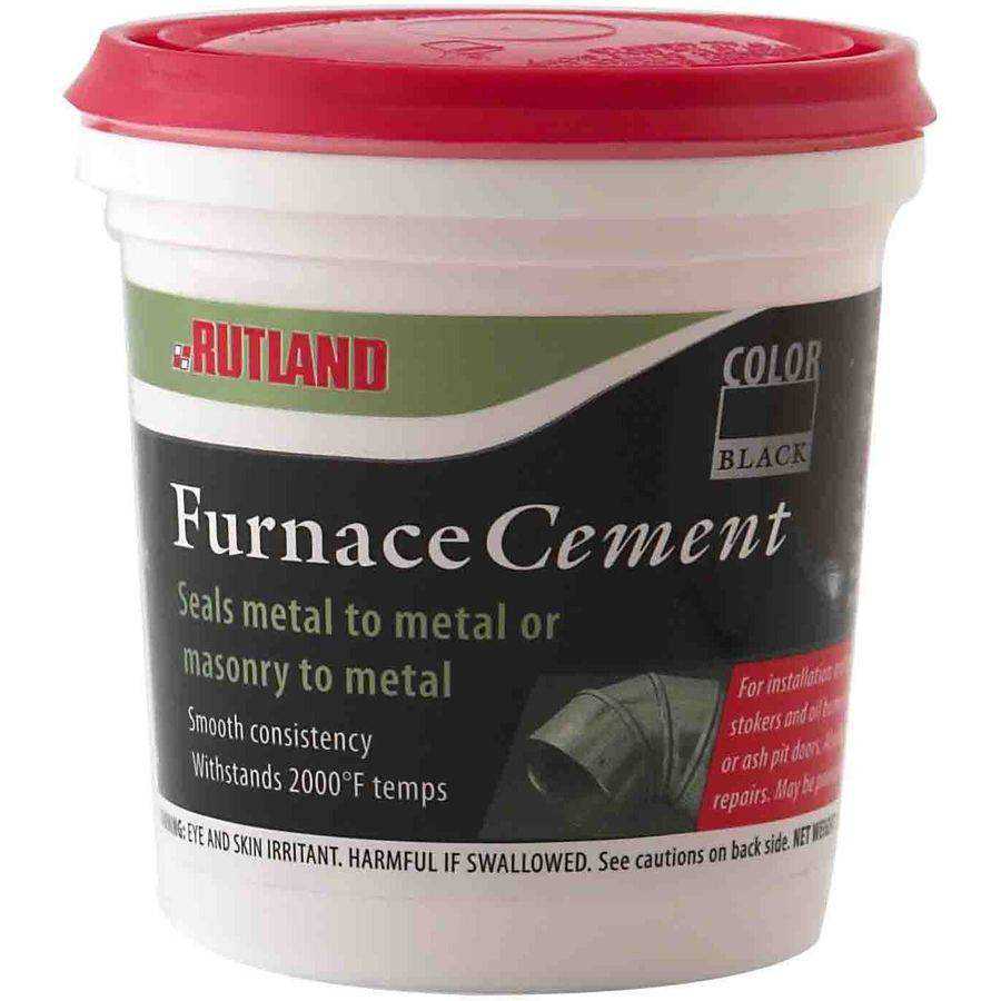 Black Furnace Cement Tub, 32 fl oz