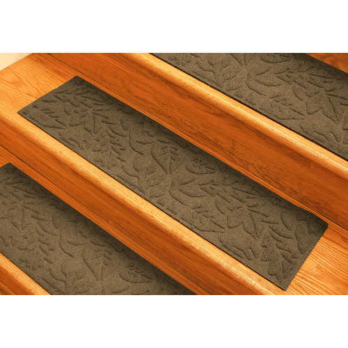 Red Barrel Studio Conway Dark Brown Fall Day Stair Tread (Set of 4)