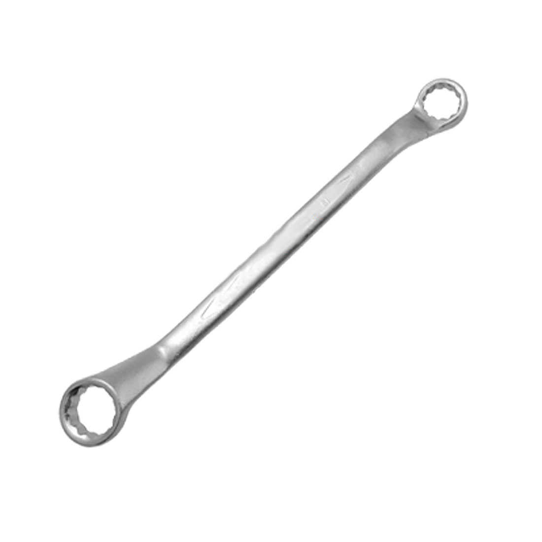 Unique Bargains 11.2' Metal Box-end Offset Double-end Wrench Manual Tool