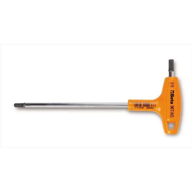 Beta Tools 000960672 96T-AS 0.14 in. Offset Hexagon Key Wrenches, With High Torque Handles