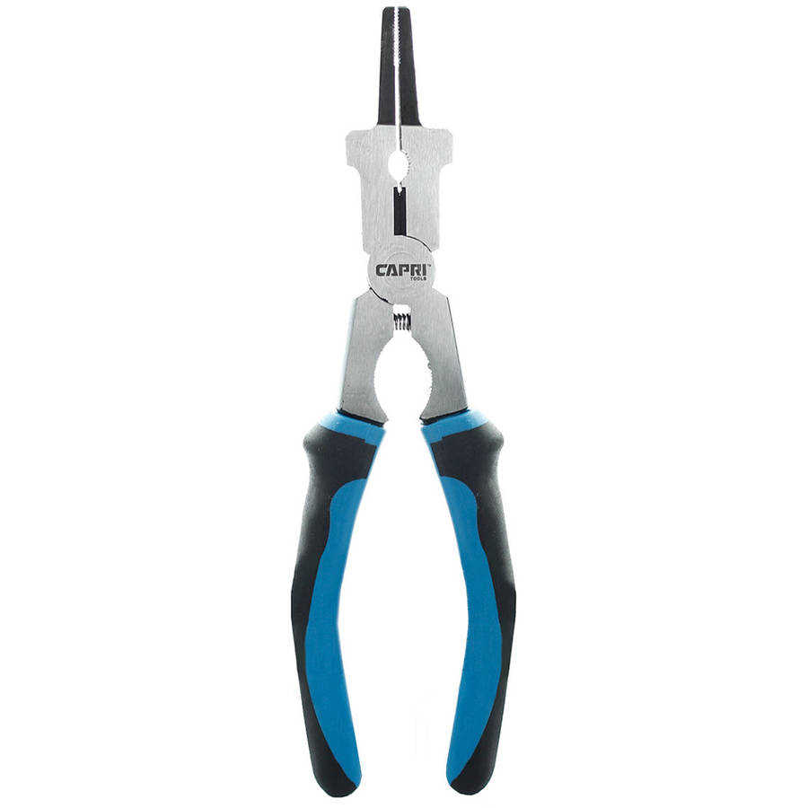 Capri Tools 10110 Premium Welding Pliers, 7.5', Black, Blue