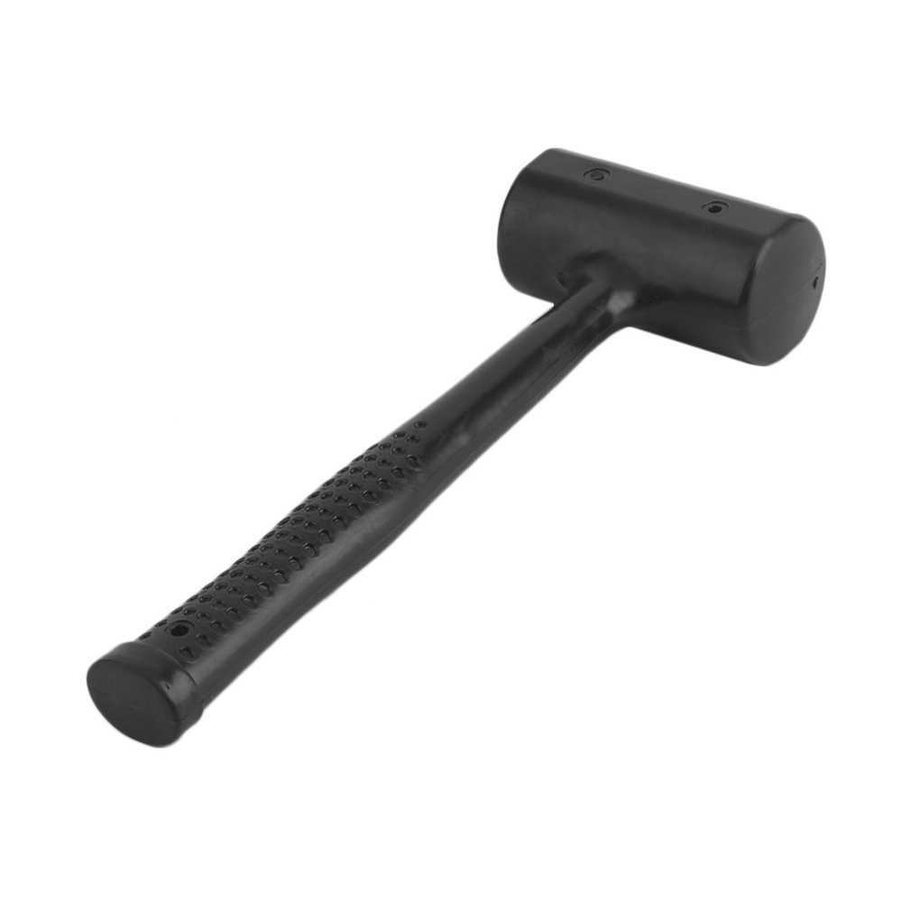 No Elasticity Dead Blow Rubber Hammer Mallet Double-faced Shock Absorbing