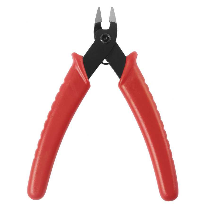 Mini 5 Inch Electrical Crimping Plier Snip Cutter Hand Cutting Tool Red