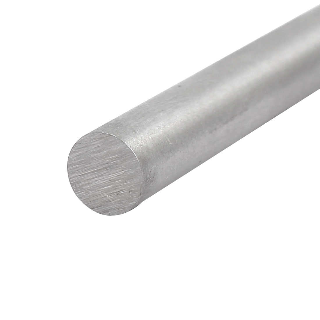 9mm Dia 200mm Length HSS Round Shaft Rod Bar Lathe Tools Gray 2pcs