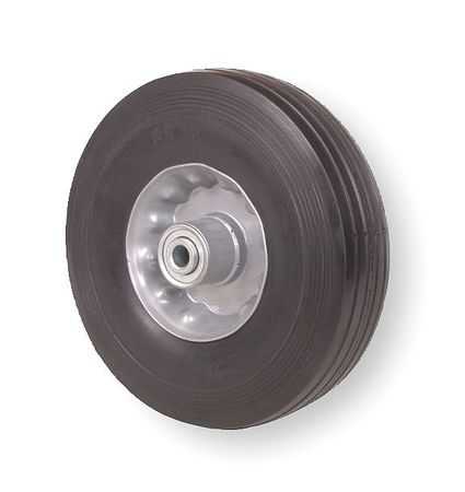 1NWY4 Solid Rubber Whl, 8 In, 350 lb