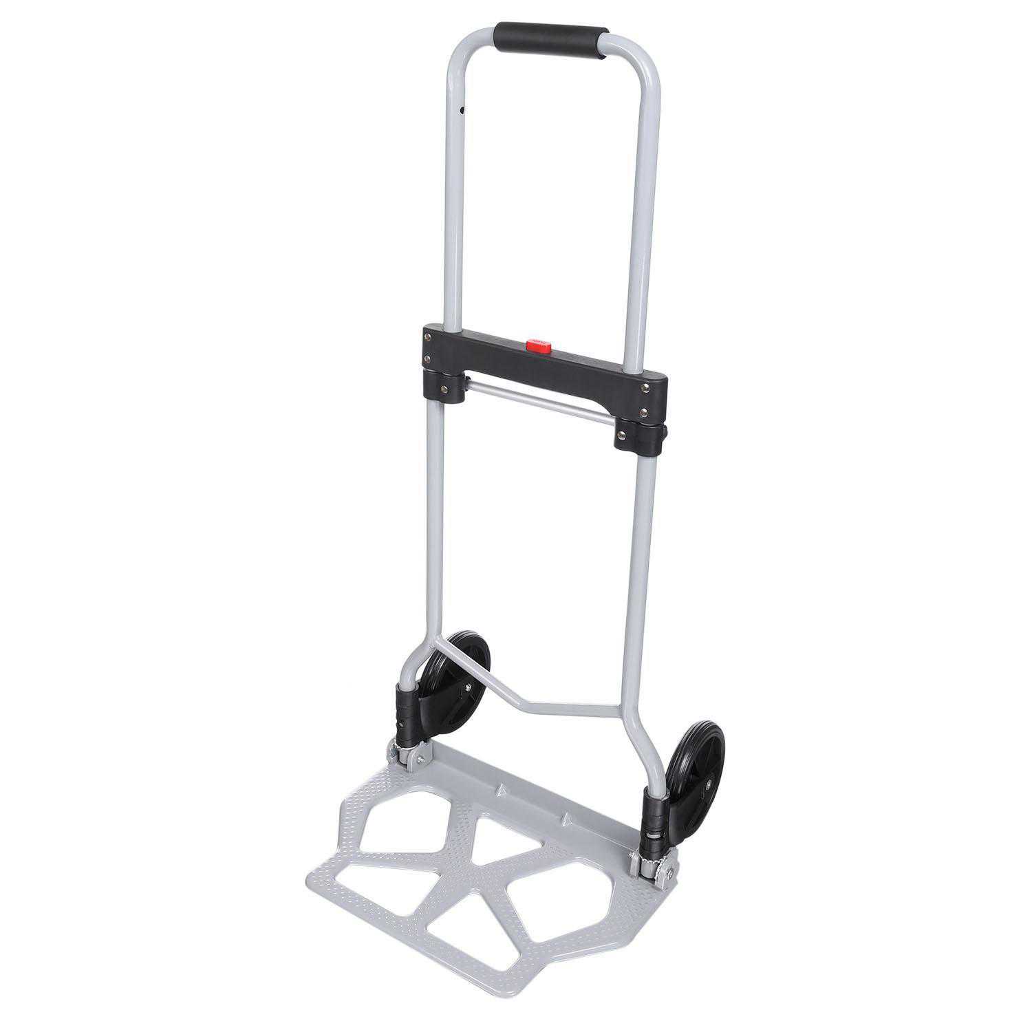 Portable Folding Hand Truck Dolly, Up To 220 Lbs ECBY