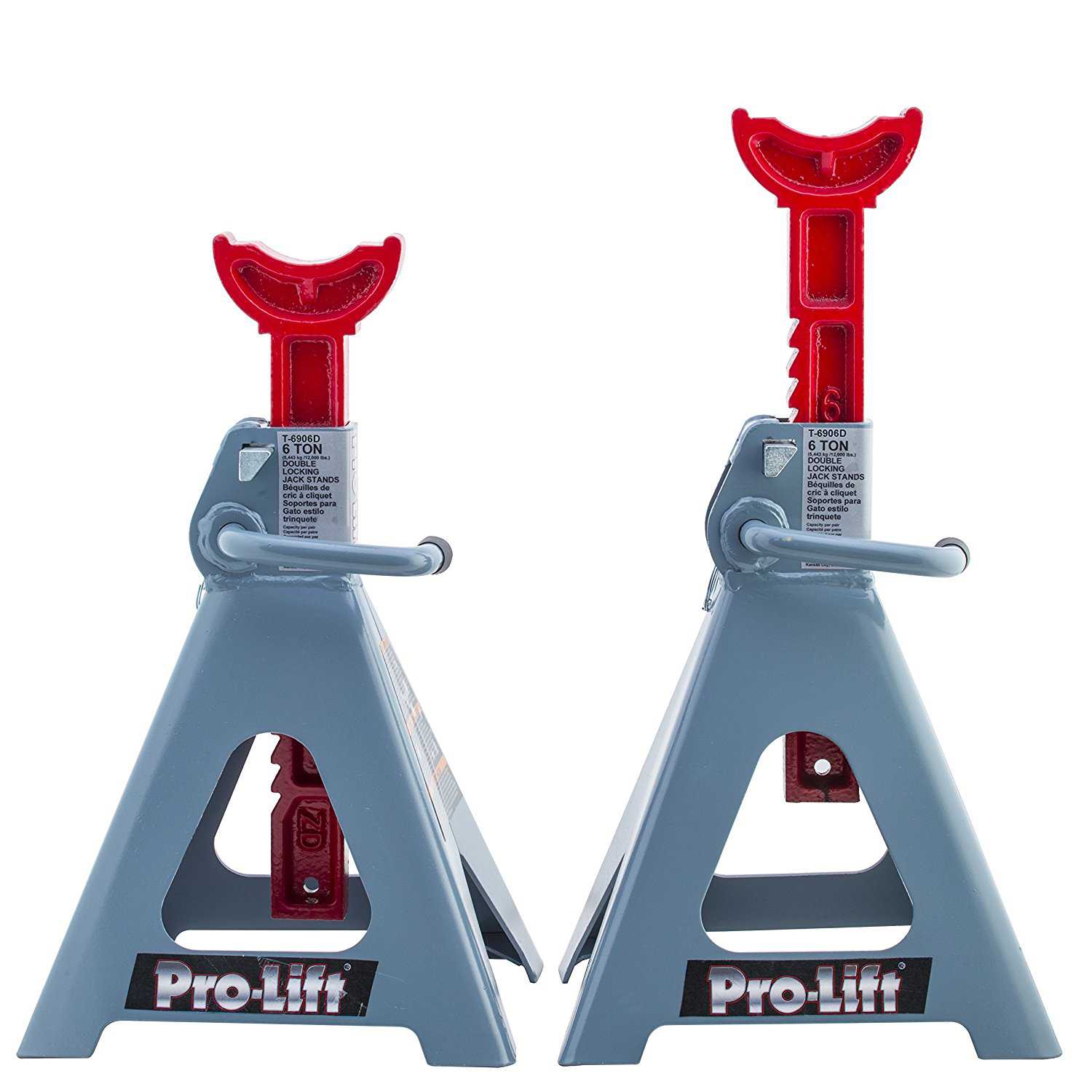 Pro-Lift T-6906D Double Pin Jack Stand - 6 Ton