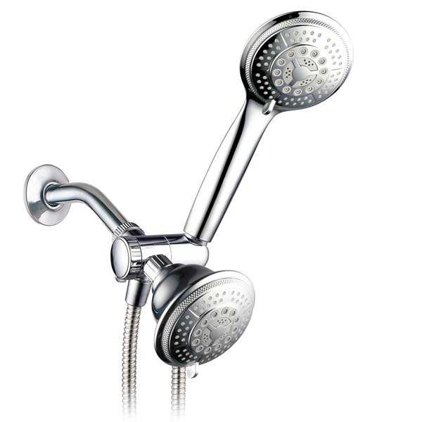 Hydroluxe Pampering 24-setting Ultra-Luxury 3-way Shower Combo