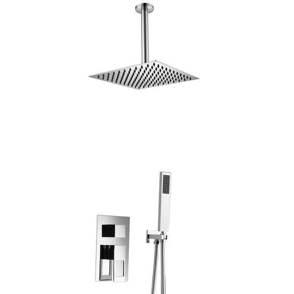 Sumerain Ceiling Shower System with LED Shower Head